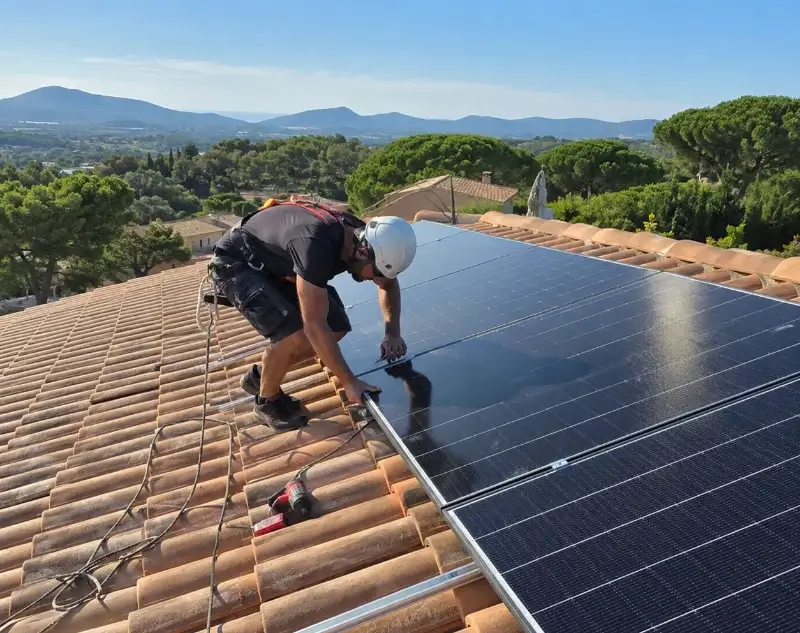 Installateur panneaux solaires Villespy — pose photovoltaïque sur toiture