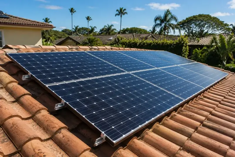 Installation de panneaux solaires à Villespy